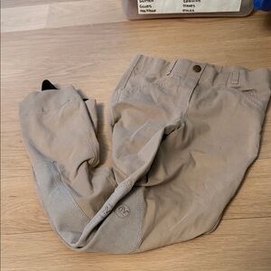 Stylish Kids Tan Riding Pants
